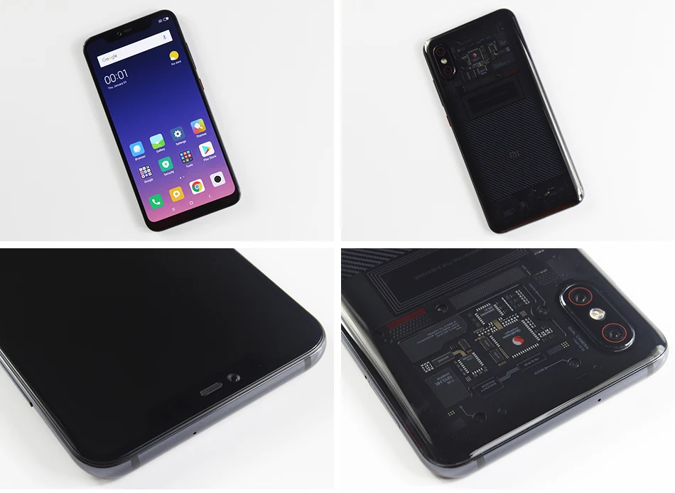 Global Version Xiaomi Mi 8 Pro 8GB 128GB Snapdragon 845 In-screen Fingerprint 20MP Front Camera NFC Transparent Mobile Phone