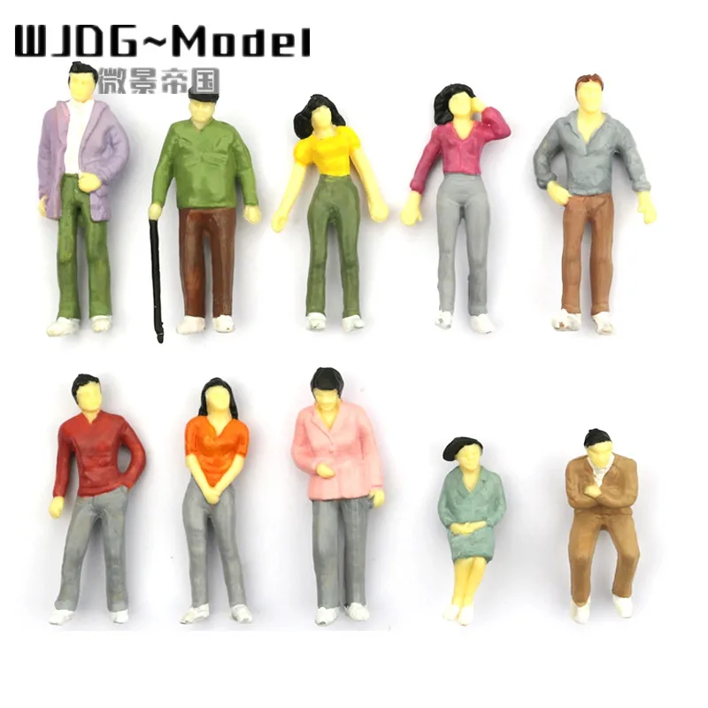 Wiking 1/42 цветовые данные для рисования людей, стоявших пассажиров, HO scale различные особенности SG