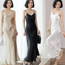 women's long dress slips