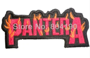 

Pantera Flame Music Band Iron On/Sew On Patch Tshirt TRANSFER MOTIF APPLIQUE Rock Punk Badge Wholesale