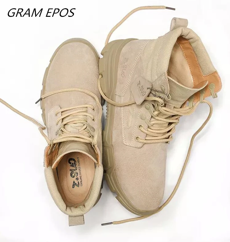 De Ao brown Sapatos brown Tático Especial Do Alta Dos Marca Deserto Botas Livre Couro Força Tornozelo Ar Casal Black Combate Homens Militar grey Qualidade Yq1n4qwXS