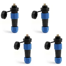 1 комплект SP13 Водонепроницаемый IP68 2/3/4/5/6/7/9 контактный разъем шасси Панель крепление круговой авиации Подключите разъем кабеля