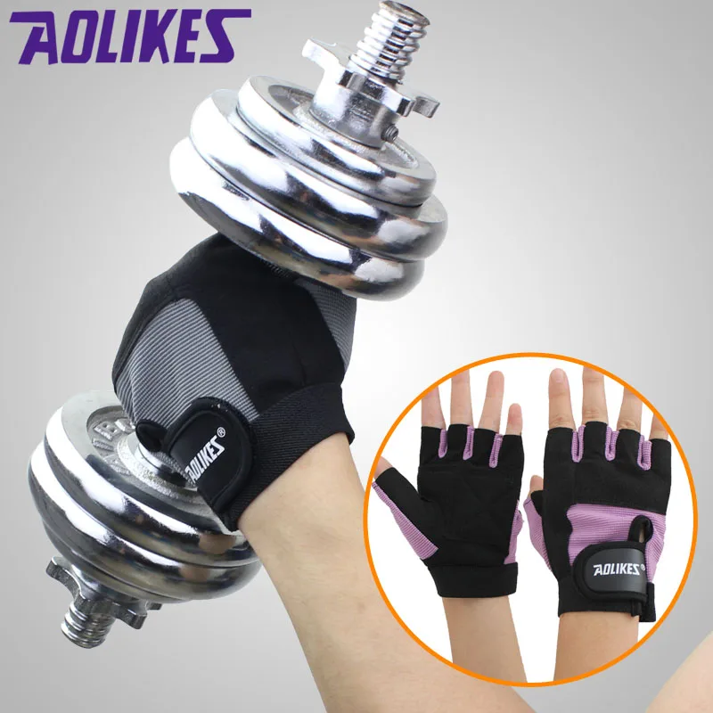 AOLIKES Gym Body Building Training Fitness Gloves Sports Weight Lifting Exercise Slip-Resistant Gloves gym anti-skid gloves AOLIKES Gym Body Building Training Fitness Gloves Sports Weight Lifting Exercise Slip-Resistant Gloves gym anti-skid gloves