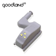LED Under Cabinet Light Universal Inner Hinge Lamp Wardrobe Light Sensor Led Armario For Cupboard Closet Kitchen Bedroom