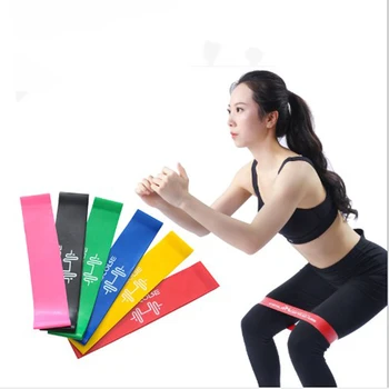 

Yoga Strength Training Resistance Loop Home Gym Workout Fitness Stretch Band Yoga Tension Band Resistance Bands