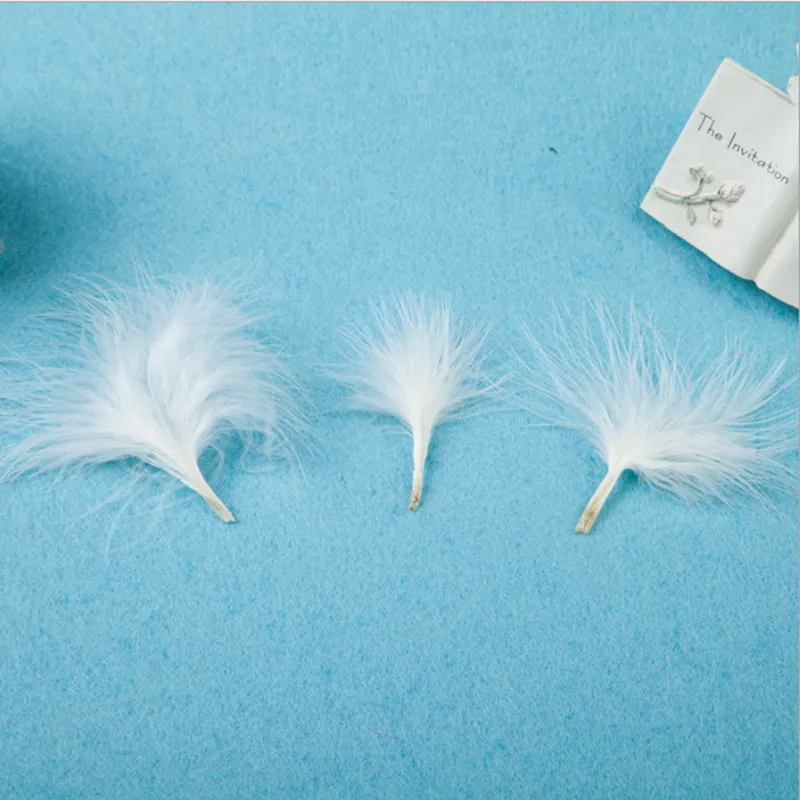 

100pcs/lot Natural Turkey Feather 5-8cm Wedding Party Decoration Chicken Feathers DIY Handmade Accessories plume
