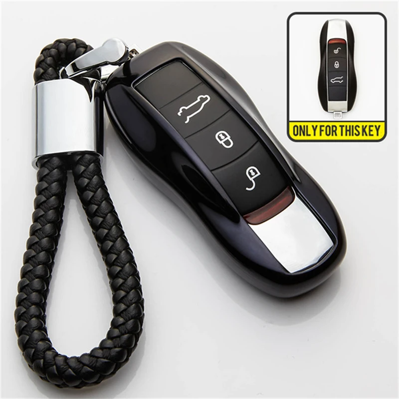 Для Porsche Boxster Cayman 911 Panamera Cayenne Spyder Carrera 970 981 991 92A Bobst 996 986 987 918 2019 ТПУ ключа автомобиля