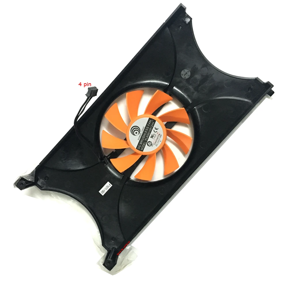 PLA08015B12HH GPU видео вентилятор охлаждения для PALIT GTS450 GAINWARD GTX550Ti Графика карты в