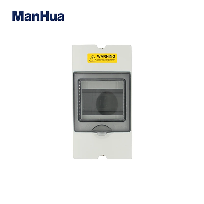 Manhua Outdoor 4 Ways Waterproof Circuit Breaker Box Plastic Manhua Outdoor 4 Ways Waterproof Circuit Breaker Box Plastic Household Wiring Lighting Distribution