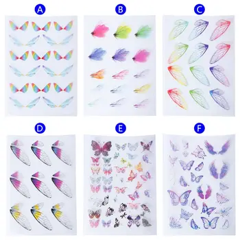 

Filling Material Butterfly DIY Epoxy Resin Crafts Filler Jewelry Making Handmade 3D Colorful Insect Dragonfly Decoration