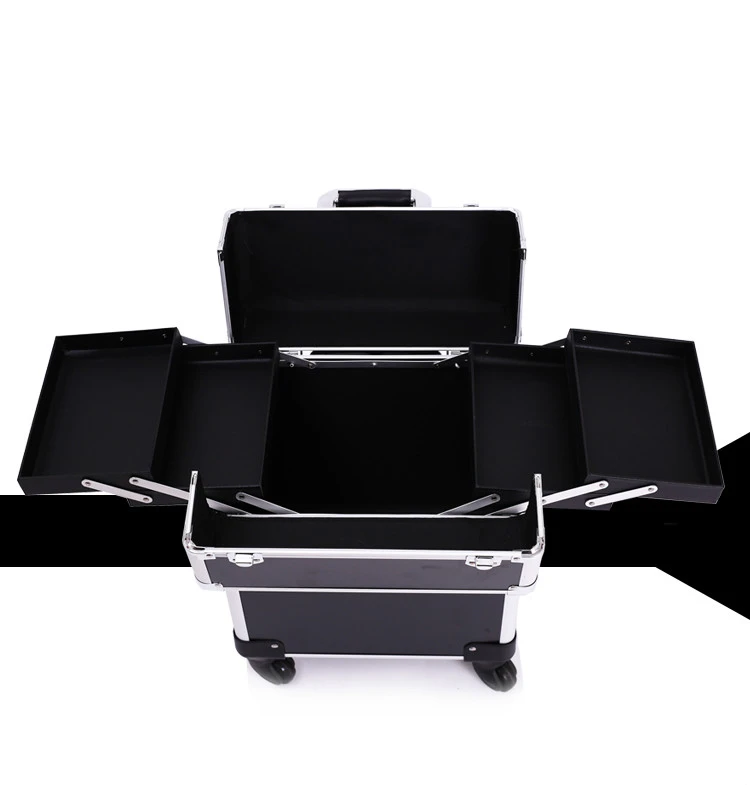 fold open makeup bag