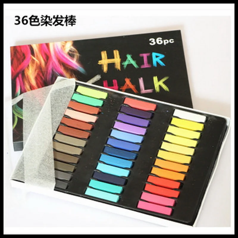 EMS или DHL 100 наборов высокого качества для удаления волос Мел Ручка палка Легкая краска Временная изменение цвета