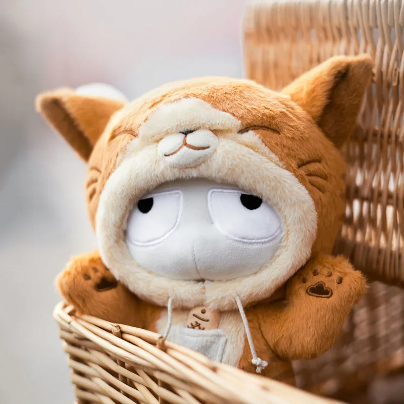 xiaomi Mitu cute cat Little Yellow Chicken WukonShiba Dog 25CM PP Cotton & wool Cartoon Cute Toy Gift for Kids Girls (6)