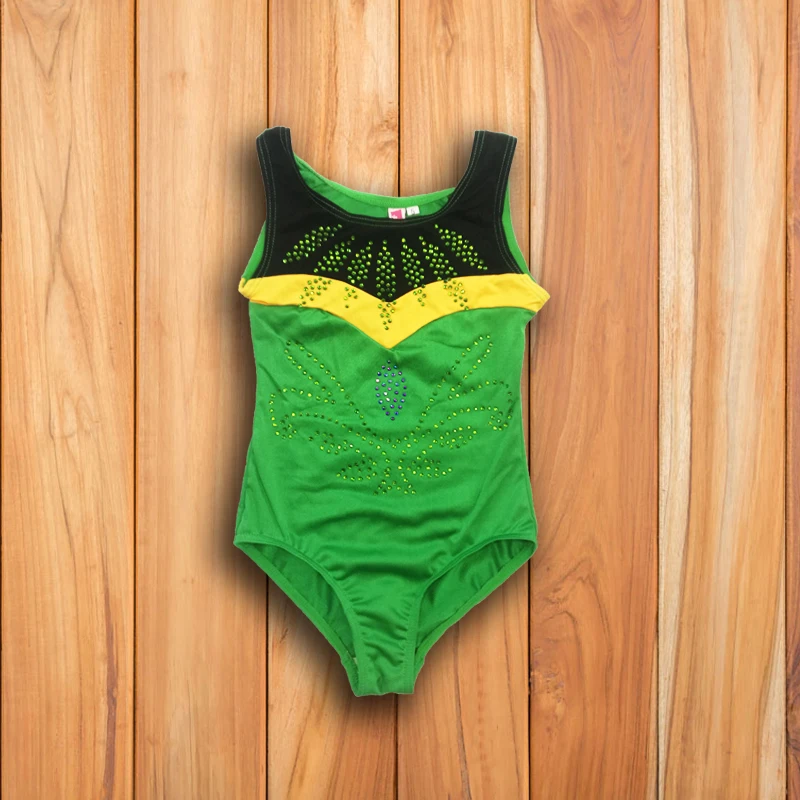 

1 Piece Leotard Children Gymnastics Leotard/Unitards Dance wear Kids Girls Gymnastics Jumpsuit 100-140
