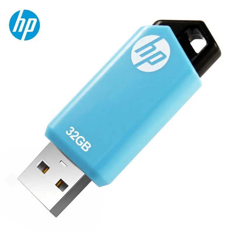 Hp USB флэш-диск 32 Гб Флешка 16 Гб карта памяти DJ Music Thumb drive новая модель V150W Plus OTG диск на клавишных циклах USB ручка 64 ГБ