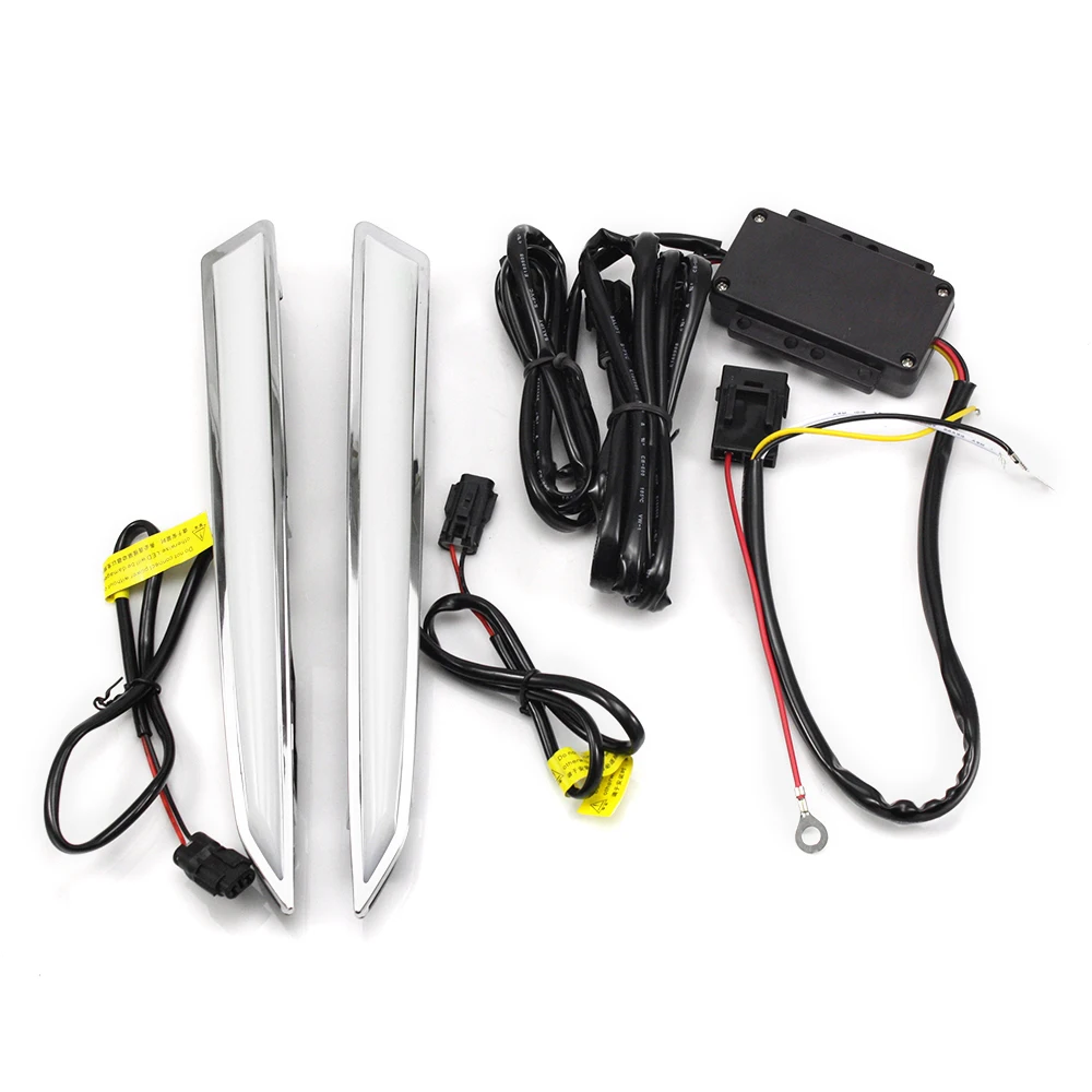 

NOVSIGHT Car LED Daytime Running Light Driving Fog Lights for FORD KUGA Light 2013 2014 2015 2016 DRL D25