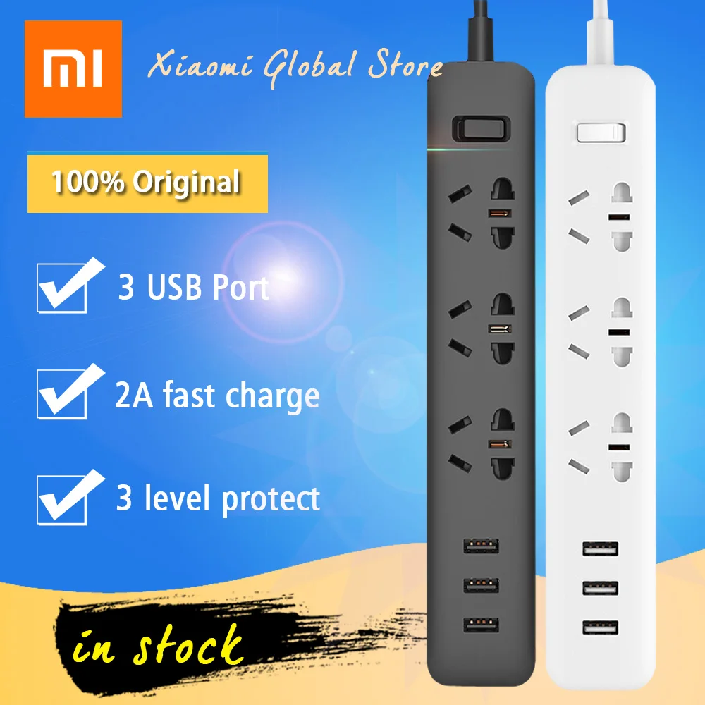 Buy Original Xiaomi Mi Smart Power Socket Portable