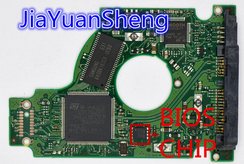 

Jia Yuan Sheng HDD PCB Seagate Logic Board / 100349359 REV D / 100560486 / ST96812AS , ST98823AS , ST910021AS