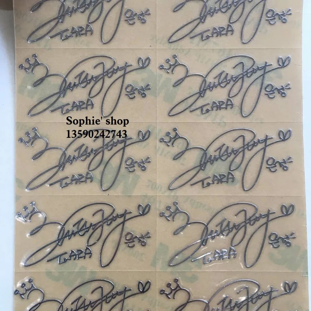 

3D nickel sticker car stickers and decals custom 3d metal label sticker,electroformed letters, customiezed decal