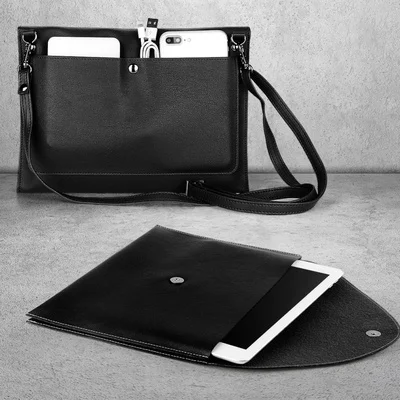 Универсальный чехол для iPad Mini 4 5 3 2 чехол для планшета для iPad 9,7 сумка на ремне для iPad Air 2 Air 1 Air Pro 10,5 - Цвет: black