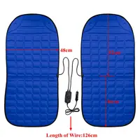 12V 24V Electric Heated Car Seat Cushions For Winter Household Keep Warm Cover Heating Mat Winter
