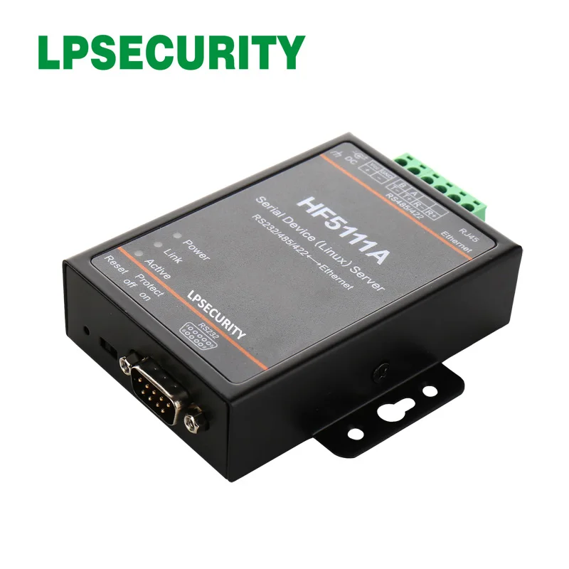 LPSECURITY HF5111A Linux ethernet rs485 конвертер RS232/RS485/RS422 в Ethernet конвертер