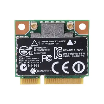 

NoEnName_Null High Quality Wireless Wifi Card RTL8188CE 640926-001 Laptop for HP 4431S 4436S 4430S 4230S 4730S