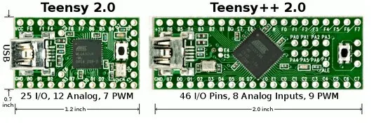 Высокое качество Teeny 3,1 Teensy 3,2 Teensy 2,0+ USB клавиатура мышь Teensy AVR доска для экспериментов для PS3