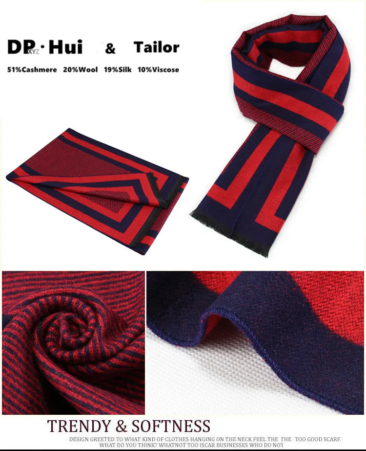 mens dress scarf Fashion Design Casual Scarves Winter Women  Men's Thicken Cashmere Scarf Luxury Brand High Quality Warm Scarves Men men wearing scarves