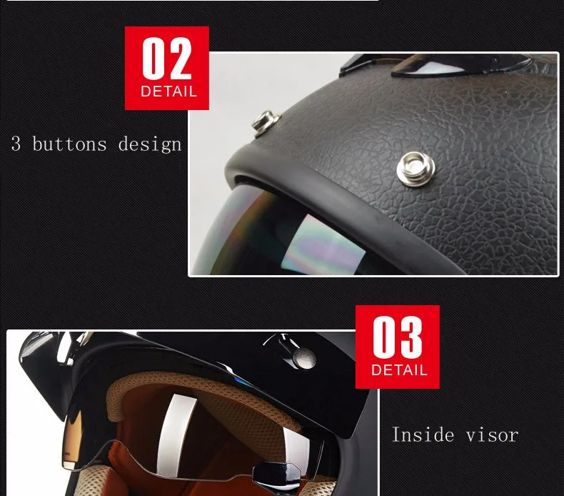 Zeus 381c 3 4 capacete da motocicleta