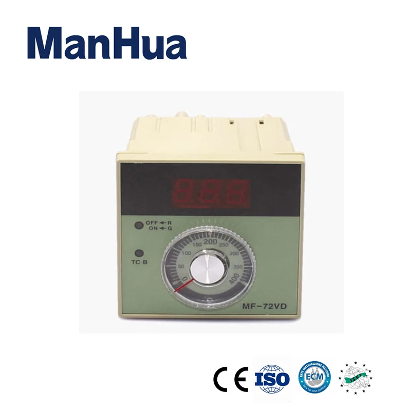 

Manhua 220VAC MF-72VD 0-400 degrees digital temperature regulator temperature control switch