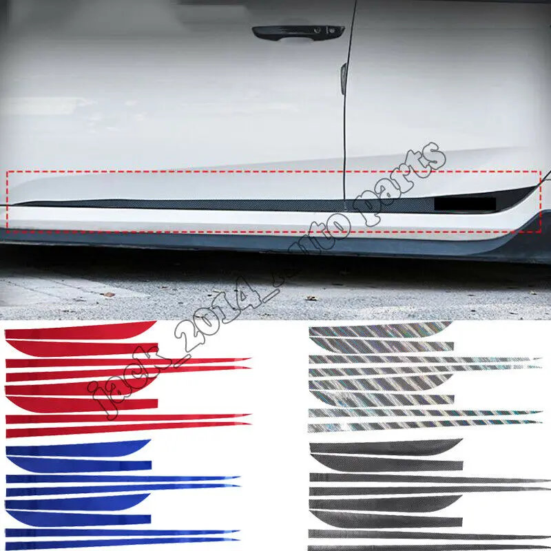 

Body door Side Molding trim Cover Strip Sticker Fit for Honda Civic 2016 2017 2018 2019