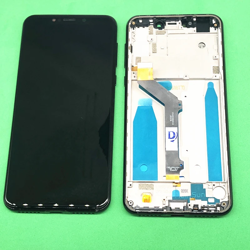 

Replacement Full LCD Screen Digitizer Assembly For Motorola Moto One P30 Play XT1941 +Frame