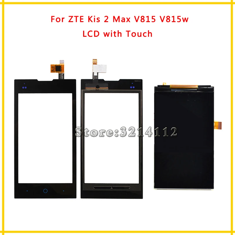 

Replacement LCD Display Screen or Touch Screen Digitizer Sensor For ZTE Kis 2 Max V815 V815w + Tracking Code