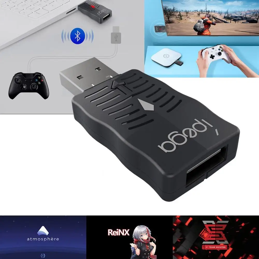 

Converter Bluetooth Audio Multi-function Transmitter Receiver Contoller for Switch Pro X1S PS3 PS4 Wireless Wired Player Gamer