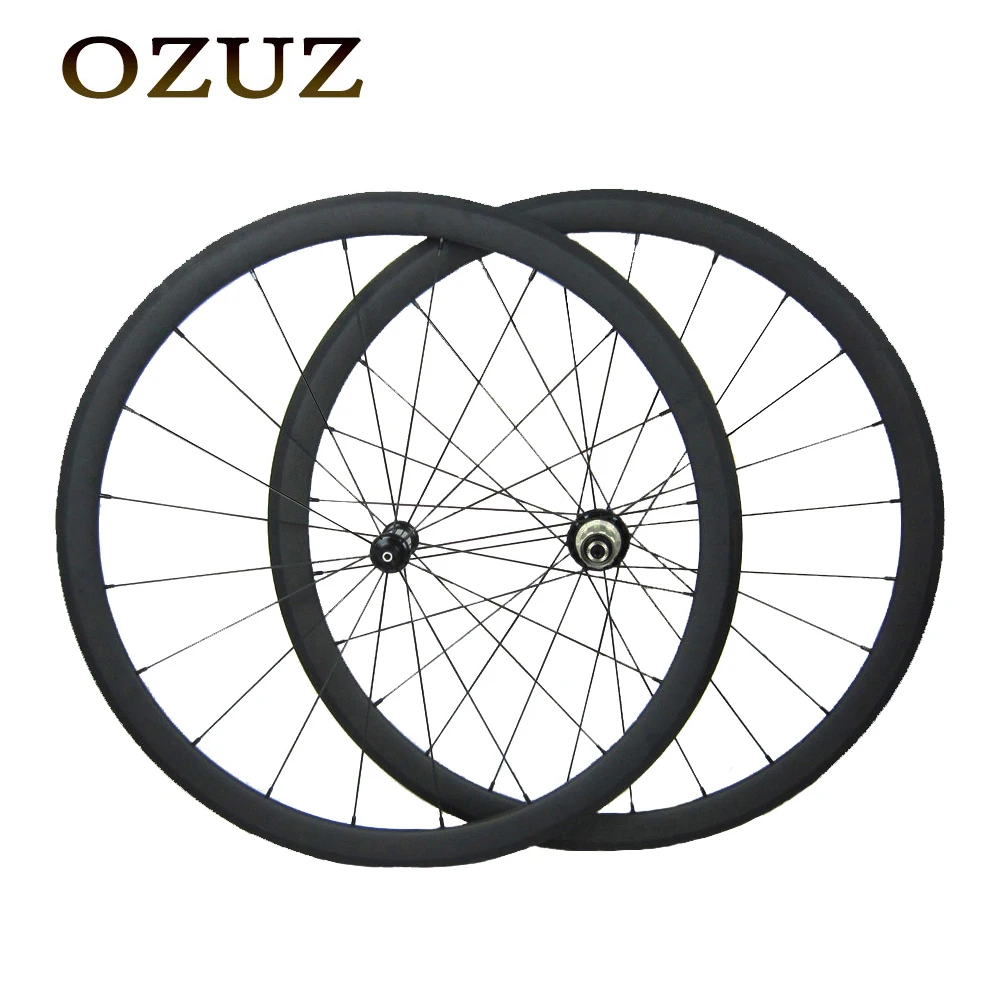 

Custom Duty included OZUZ Factory Price Straight Pull 38mm Road Bike Wheelset 700C Carbon Clincher Tubular Cycling Carbon Wheels