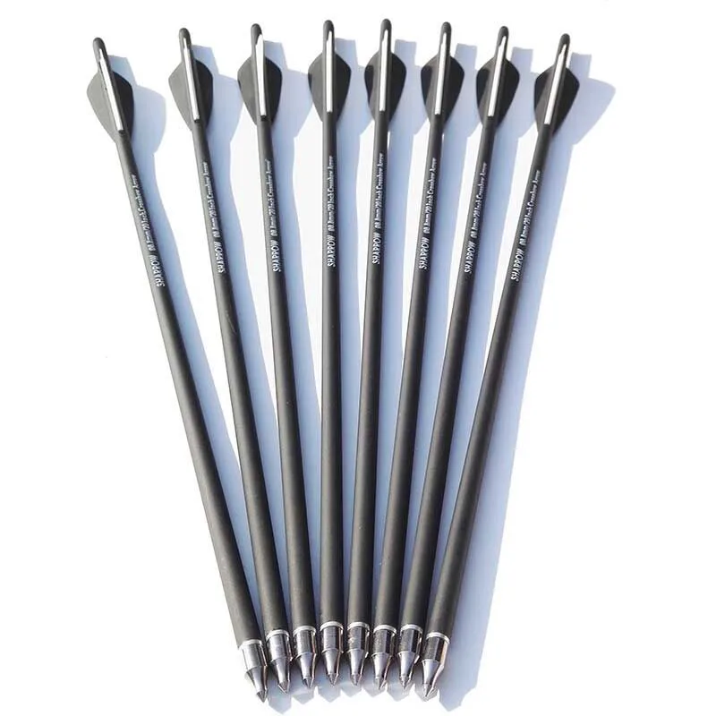 

10pcs Archery mix Carbon Crossbow Arrows Length 20 Inch OD 8.8mm Crossbow Hunting Archery