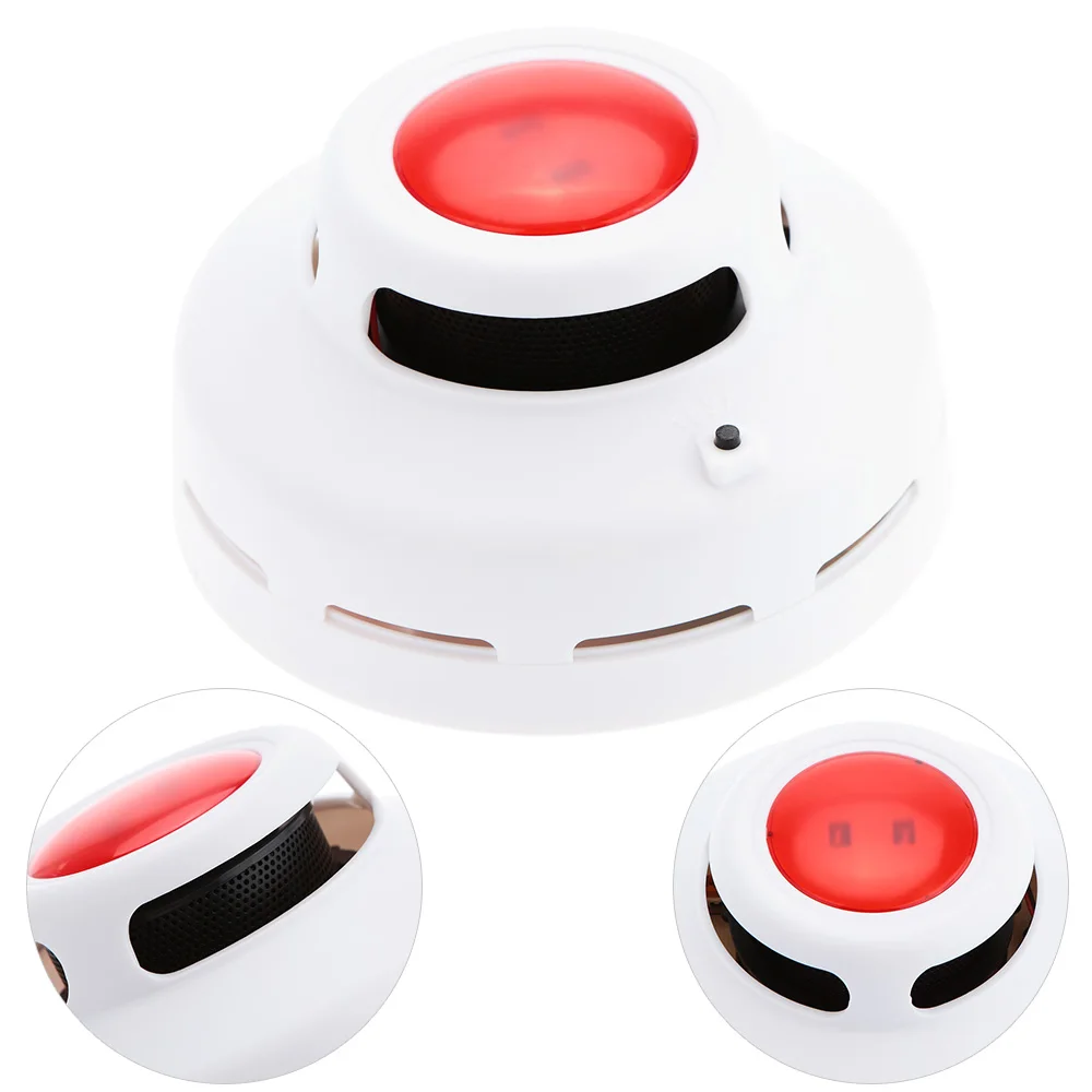 

3PCS Fire Alarm Security System Standalone Photoelectric Smoke Detector Sensor Sound Flash Alarm For Indoor Home Safety Security