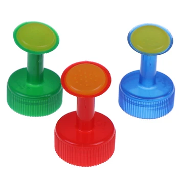 

3Pcs Plastic Sprinkler Nozzle Home Pot Watering Bottle Nozzle For 3cm Water Bottle Plants Flower Watering Tools Random Color