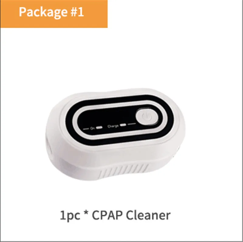 Package 1 Аккумуляторный вентилятор дезинфицирующее средство сипап apap Авто CPAP BPAP дезинфектор апноэ сна OSAS анти храп 2000mAh - Цвет: Package 1