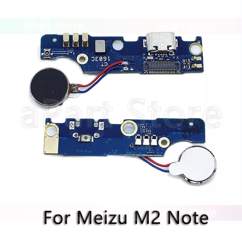 USB Charging Port Charger Dock Connector Flex Cable For Meizu M1 M2 M3 M3s M5 M5s M6 Note Mini U10 U20 Original Phone Parts - Цвет: M2 Note