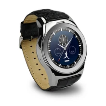 2016 neue Arrivel Runde Smart uhr S1 SmartWatch Unterstützung SIM SD karte Bluetooth Pulsmesser SMS MP3 Für iPhone und Android