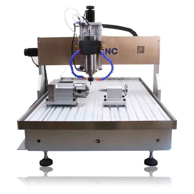 Нет налога для России CNC 6090 фрезерный станок с раковиной 2.2KW 4 осевой USB порт