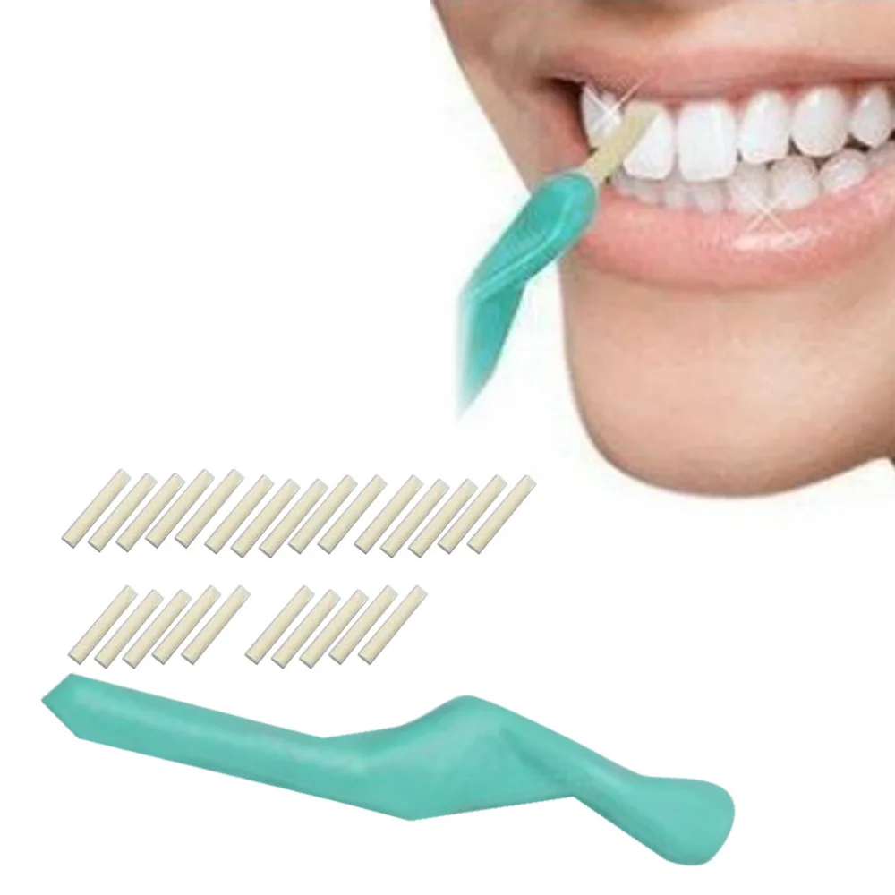 

Fashion 25 Pcs Teeth Whitening Mini Whitener Cleaning Bleach Dental Stain Eraser Beauty Tool