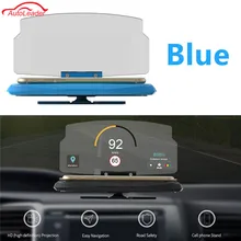 Универсальный мобильный телефон Поддержка навигации Автомобильный GPS HUD Поддержка проецирования Дисплей кронштейн держатель