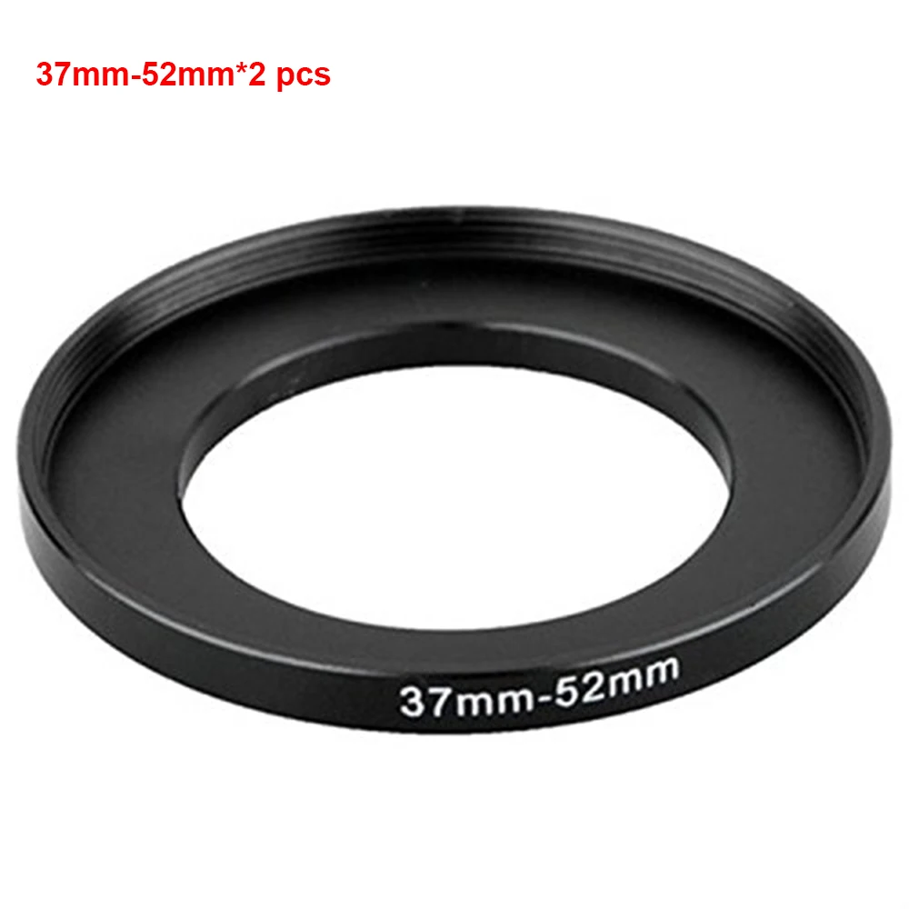 

JUST NOW High-quality 2PCS 37-52MM Step-Up Ring Filter Adapter (37MM Lens to 52MM Accessory) (2 PCS Ring Filter Adapter)