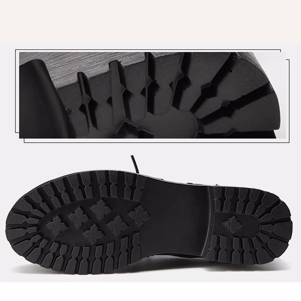 Us10 Med Petit Caoutchouc Femmes Taille Grand 31 Casual Noir Femme Britannique Feminino Rond Sapato Chaussures Black Bout Talons Dames Pompe 44 Guvoosm gRqASxwcOO