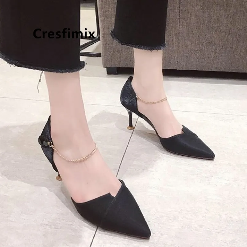 

Marlisasa Women Cute Comfortable High Quality Black High Heel Shoes Lady Sexy Wine Red Party Pumps Vrouwen Hoge Hakken F5143