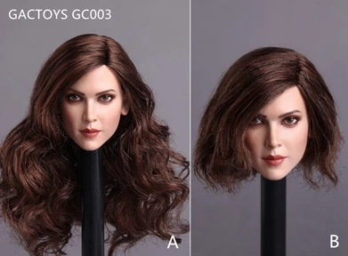 

[ESTARTEK] GACTOYS GC004 1/6 Brwon Hair Beauty Head Sculpt for 12inch Phicen TBleague Jiaoudoll Playtoys Action Figure DIY
