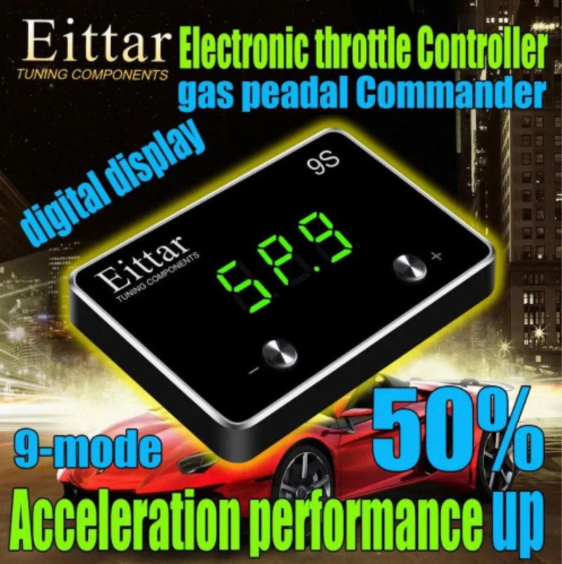 

Car Styling Automobile Electronic Throttle Controller Auto Gas Pedal Commander 9-Mode For Mercedes Benz CLK-CLASS A207 2010+